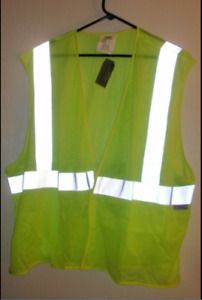 Dib Safety Vest for Women with Pockets, Mesh Reflective Vest High Visibility, AN