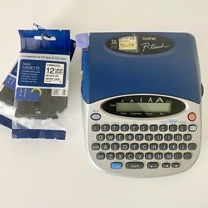 Brother P-Touch PT-1750 Label Thermal Printer With 2 Tape Cassette
