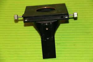 Vintage Unitron Inverted Microscope stage
