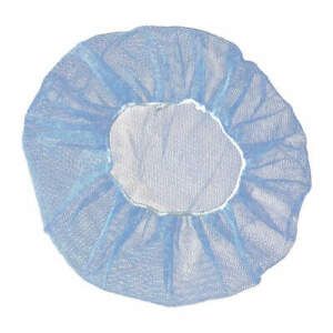 CONDOR 29JW35 Hairnet, Blue, Polyester,  PK1000