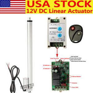 400mm 16&#034; Linear Actuator W/ Remote Control Controller for RV Wedding System EL