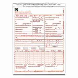 Complyright Form,Hlth Ins,Cms-1500 650657