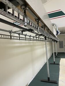 White Dry Cleaning Conveyor System