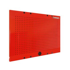 36 In. W X 26 In. H Steel Pegboard Set in Red for Ready-To-Assemble Steel Garage