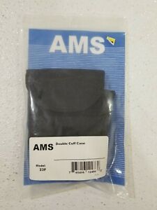 American Mountain Supply AMS 23F Double Cuff Handcuff Case NEW