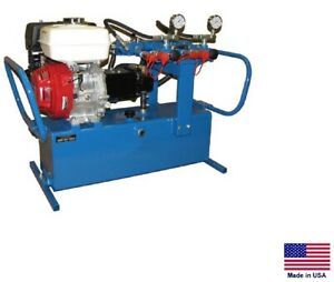 HYDRAULIC POWER UNIT - Dual Circuit - 13 Hp Honda - (2) @ 5 GPM - 1,800 PSI 12GR