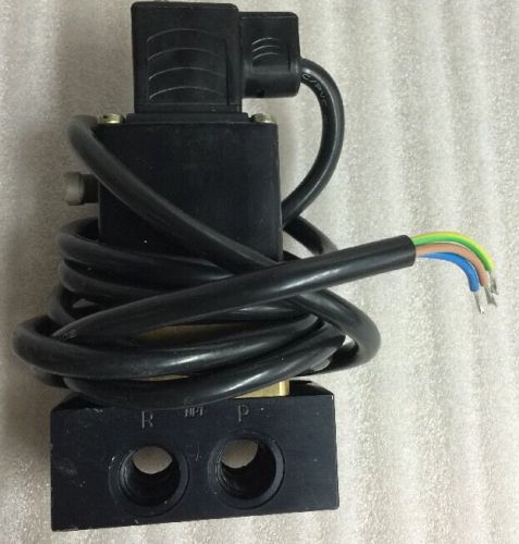 Burkert solenoid valve with block &amp; power cord, 00459002, shipsameday #137g4 for sale