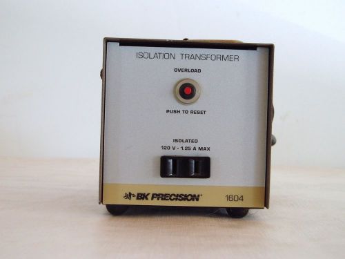 Bk precision 1604 isolation transformer model 1604 for sale