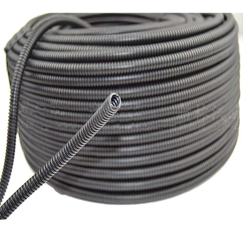 20&#039; feet 3/8&#034; split loom wire flexible tubing conduit polyethylene hose sales for sale