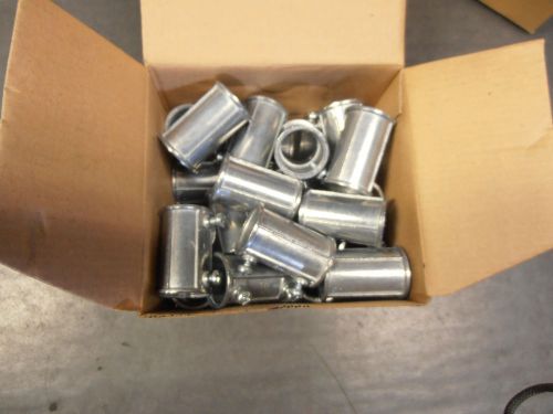 Box of 25ct 3/4&#034; emt zinc die cast couplings for sale