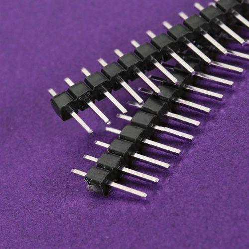 40pin 2.54mm male pcb single row straight header strip connector for arduino for sale