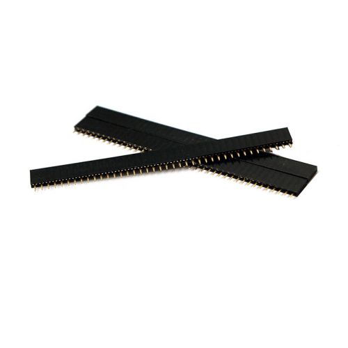 Reliable great 10x 40pin 2.54mm single row straight female pin header strip ync for sale