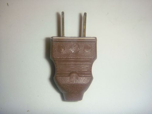 GE Electric Cord Plastic Plug End  Prong Electrical Hardware