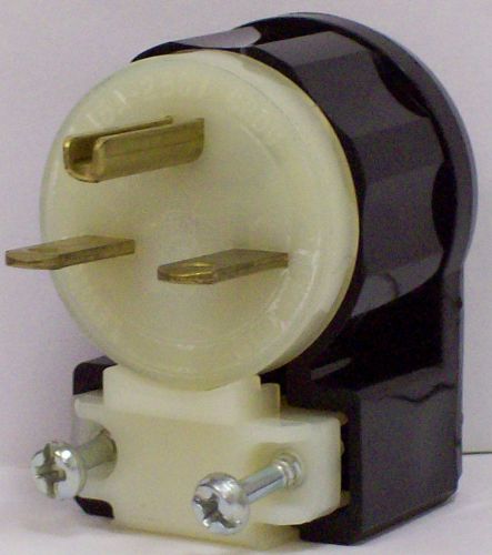 2 leviton 15a angle plug 5666-ca for sale