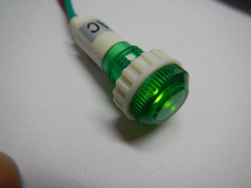 100,green bulb amp power on/off pilot light 12v,g10 for sale