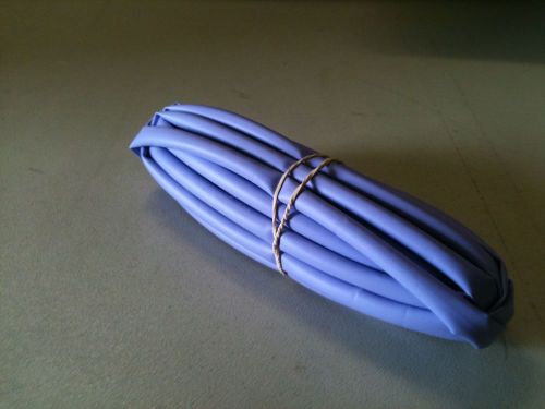 1/4&#034; id / 6.5mm thermosleeve violet polyolefin 2:1 heat shrink tubing-10&#039;section for sale