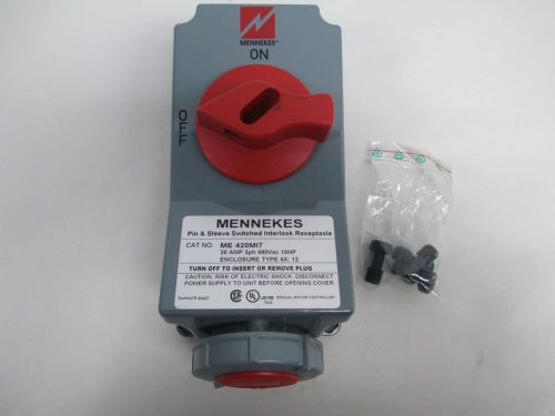 New mennekes 65427 lid for me 420m17 replacement parts disconnect switch d326180 for sale
