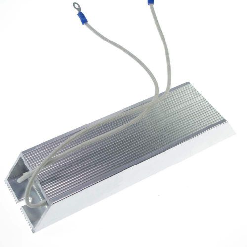 100W 100ohm Wire Wound Aluminum Housed Braking Resistor 5% Tolerance