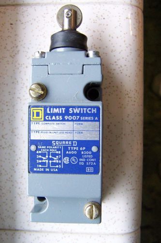 Square d limit switch class 9007 series a for sale