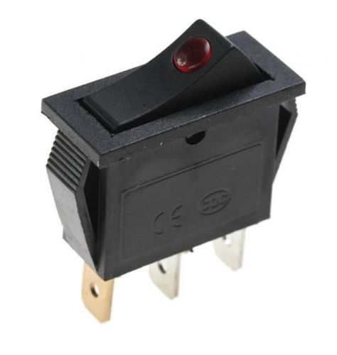 4x snap-in kcd3-102 / c2  the neon, two tranches, rocker switch 15a/250v ac for sale