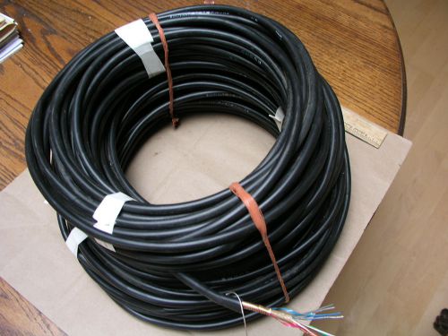 Underground 5 pair at&amp;t telephone cable, 192&#039;, icky pic filled, metal  shield for sale