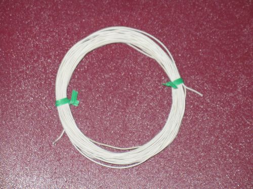 30 awg stranded hook-up wire 10m (32.8ft) white, flexible, us seller. for sale