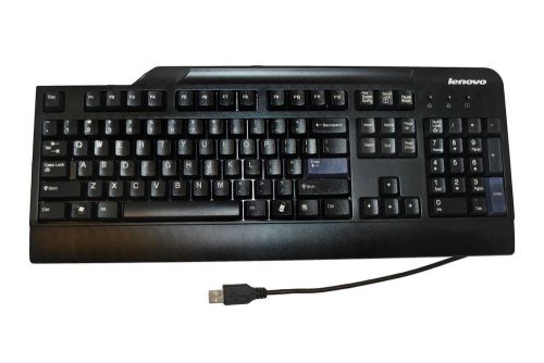Lenovo ibm wired usb desktop keyboard new model #41a5289 for sale