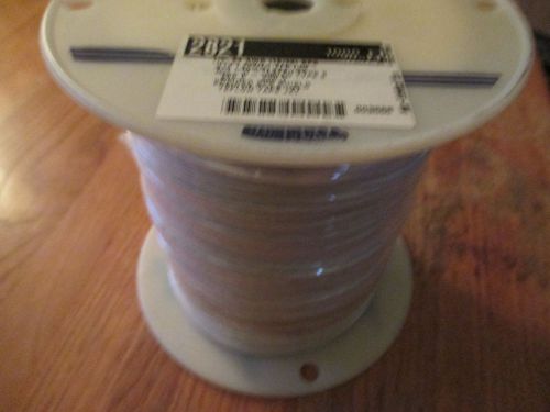 Alpha 2821 1000&#039; - 1 Conductor 24AWG Mil-spec Wire Silver/Cu Shielded Stranded