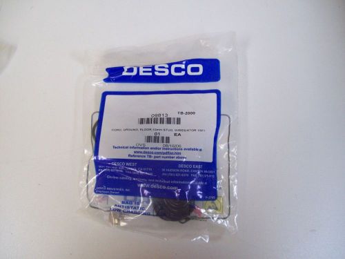 Desco tb-2000 09813 15ft floor mat grounding cord - brand new! - free shipping!! for sale