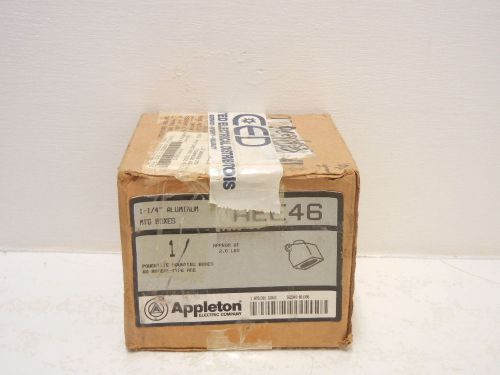 APPLETON ELECTRIC AEE46 NEW 1-1/4&#034; ALUMINUM MOUNTING BOX AEE46