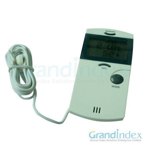 Cheaper digital humidity thermo-hygrometer-clock temperature thermometer th-2 for sale