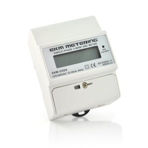 Ekm metering # ekm-25ids pass-through kwh meter 120/240 volts, 100 amps, 60 hz for sale
