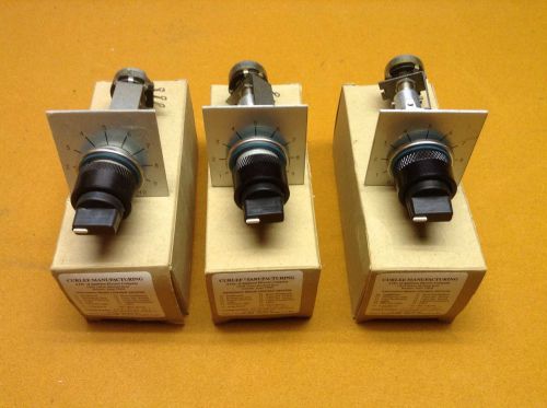 CURLEE EXplosion Proof Control Switch Lot Of 3 EPPPM New Old Stock