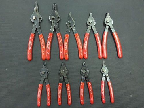 Matco USA Snap Ring Pliers Set (9pc) Great Christmas Gift