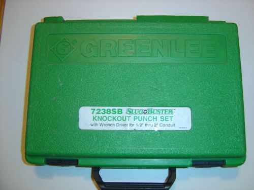 Greenlee 7238sb slugbuster knockout punch set for sale