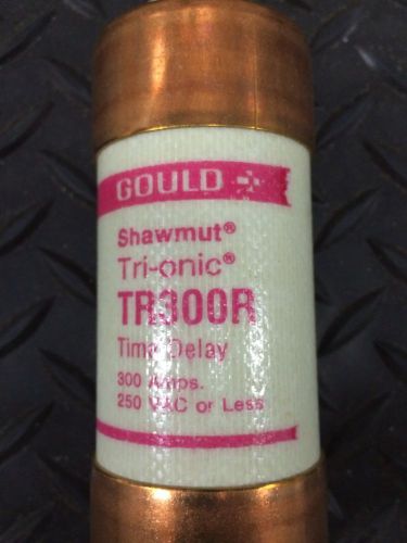 Gould shawmut tr 300r amp tr300r 250v fuse for sale