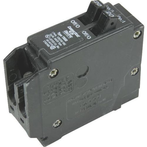 Interchangeable packaged circuit breaker-20a twin circuit breaker for sale