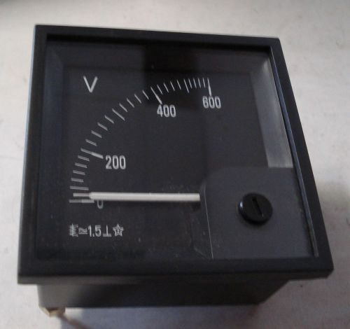 NERAC POWER SYSTEMS INC. 070044 VOLTMETER AC 0-600