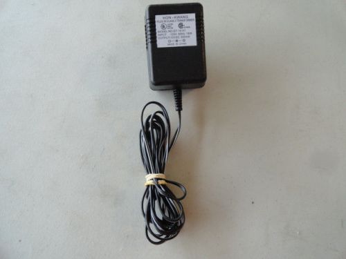 T13: hon-kwang d7-10-01 12v 500ma ac/dc adapter 18w for sale