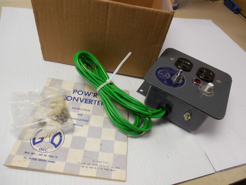 New gto pow&#039;r power converter box model 12110 for sale
