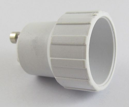 1pc gu10 male to e14 female socket base led halogen cfl light bulb lamp adapter for sale