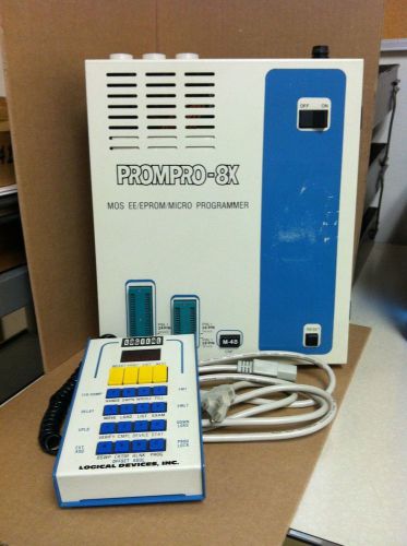 LOGICAL DEVICES INC PROMPRO 8MOS EE/EPROM/MICRO PROGRAMMER