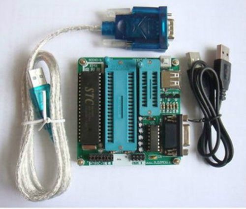 New 51 MCU Ep51 Microcontroller Programmer Writer AT89 STC Series + USB Cable