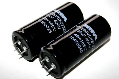4 x 730uf 400v rifa snap-in electrolytic capacitor for tube amplifier peh for sale