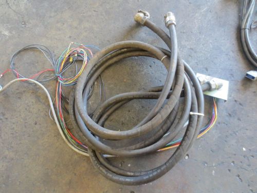 LEADWELL MCV-550E CNC ROTARY TABLE CONNECTOR CABLES 7212 JIFFY HOSE 3/4 300 PSI