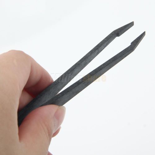 New safe anti-static stainless steel tweezers nipper maintenance repair tools for sale
