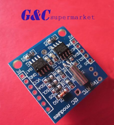 5pcs arduino i2c rtc ds1307 at24c32 real time clock module for avr arm pic new for sale