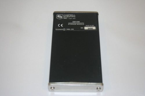 SM16M Storage Module with 16 MB Data Storage serial Campbell Scientific SN:2490