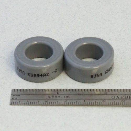 Toroid Core Magnetics 55894-A2 MPP 1.06&#034; OD 2 PCS AL-75 Toroidal
