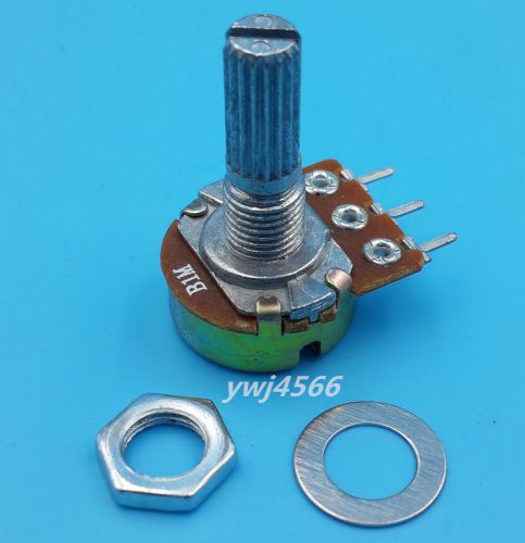 10pcs b1m 1m ohm linear taper mini potentiometer pot 20mm for sale